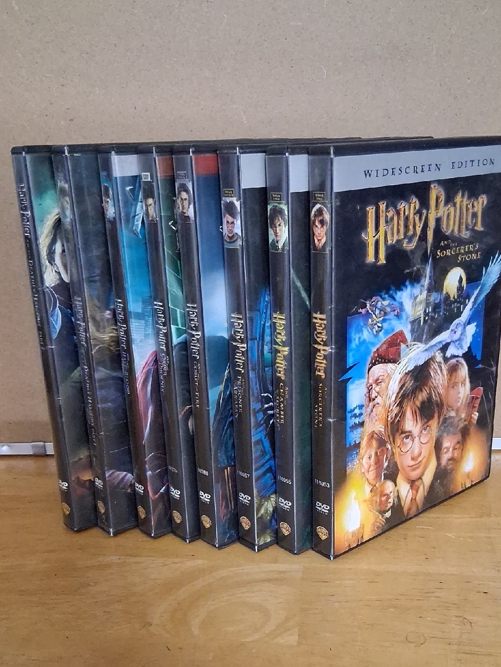 Warner Bros. Harry Potter DVD Collection - Blue, Black, Gold